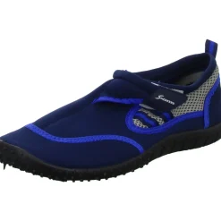 Sneakers Leinen Slipper/Kletthalbschuh