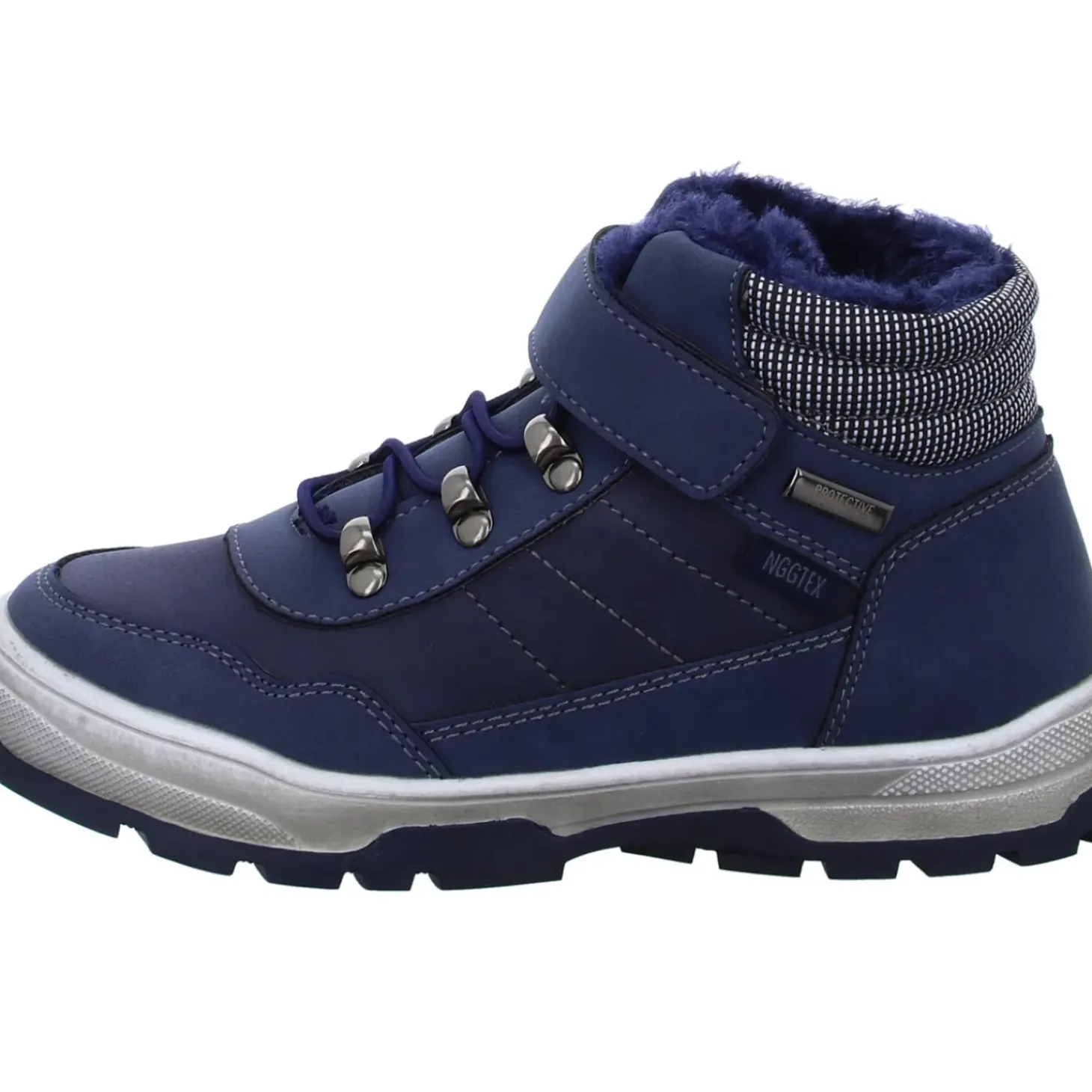 Sneakers Schlupf-/Klettstiefelette Warmfutter