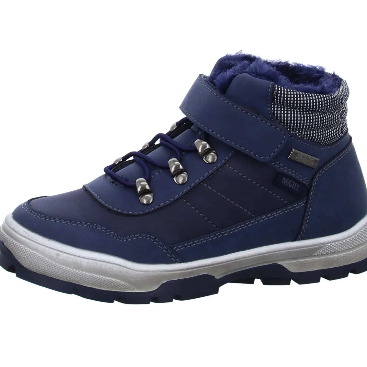 Sneakers Schlupf-/Klettstiefelette Warmfutter