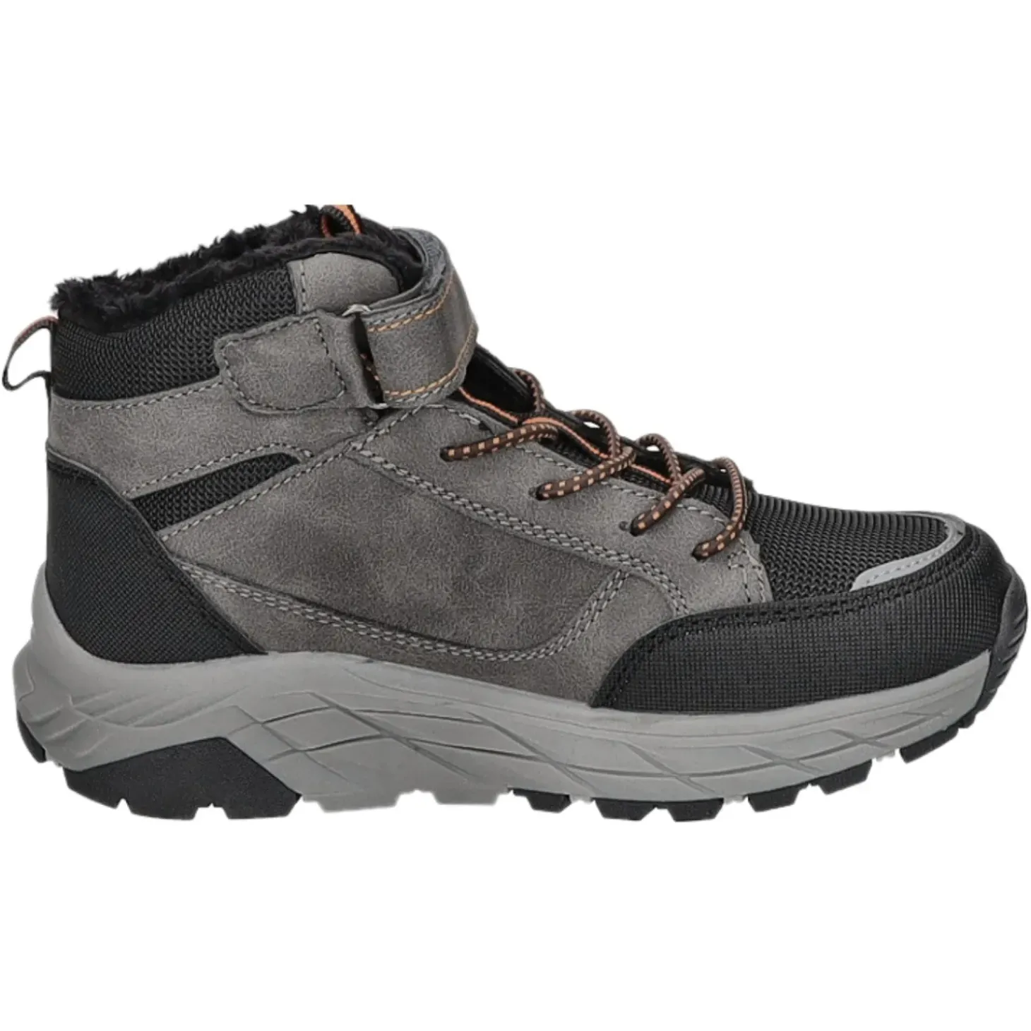 Sneakers Schlupf-/Klettstiefelette Warmfutter