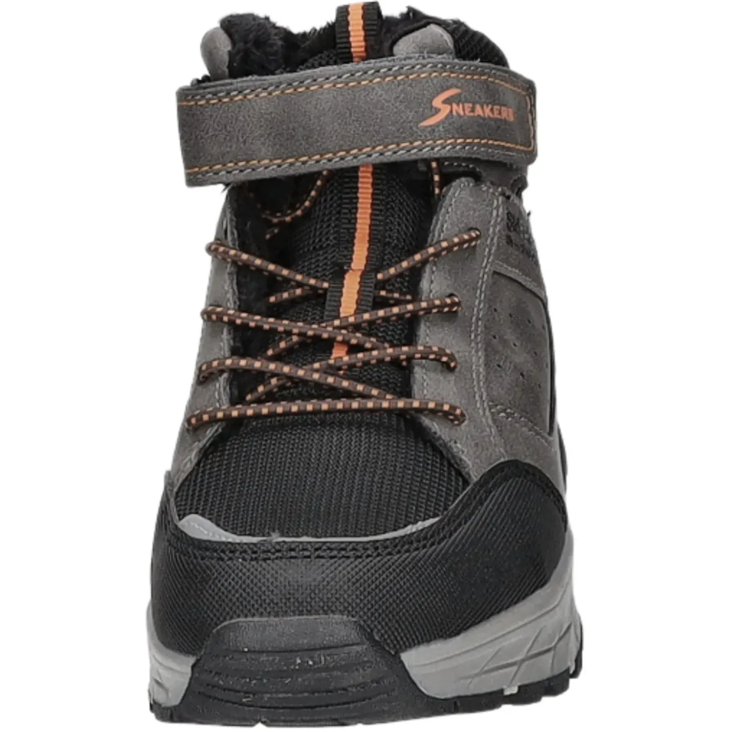 Sneakers Schlupf-/Klettstiefelette Warmfutter