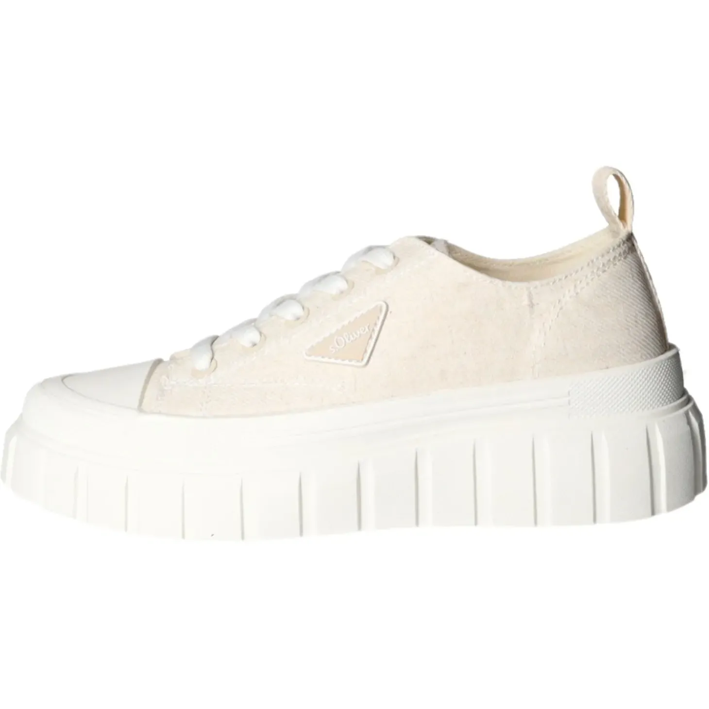 s.Oliver Leinen Schnürhalbschuh