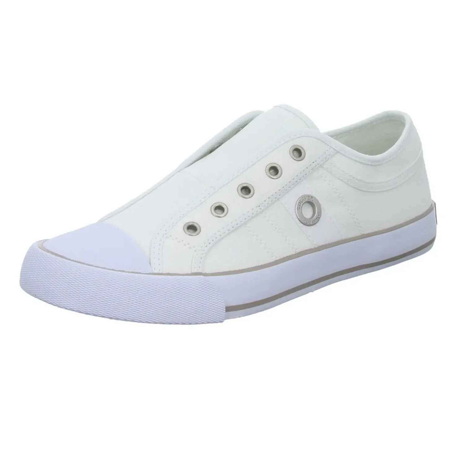 s.Oliver Leinen Slipper/Kletthalbschuh