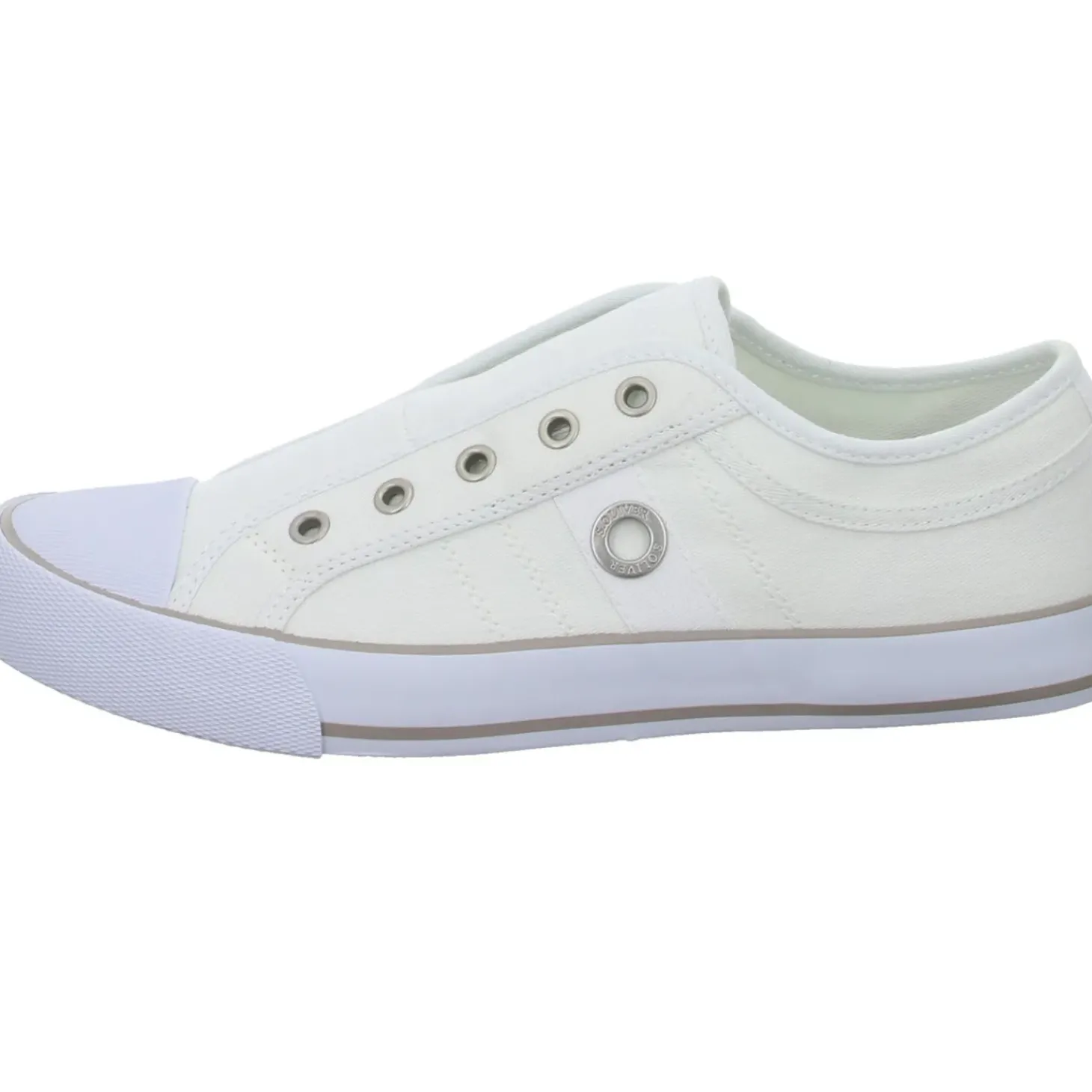 s.Oliver Leinen Slipper/Kletthalbschuh