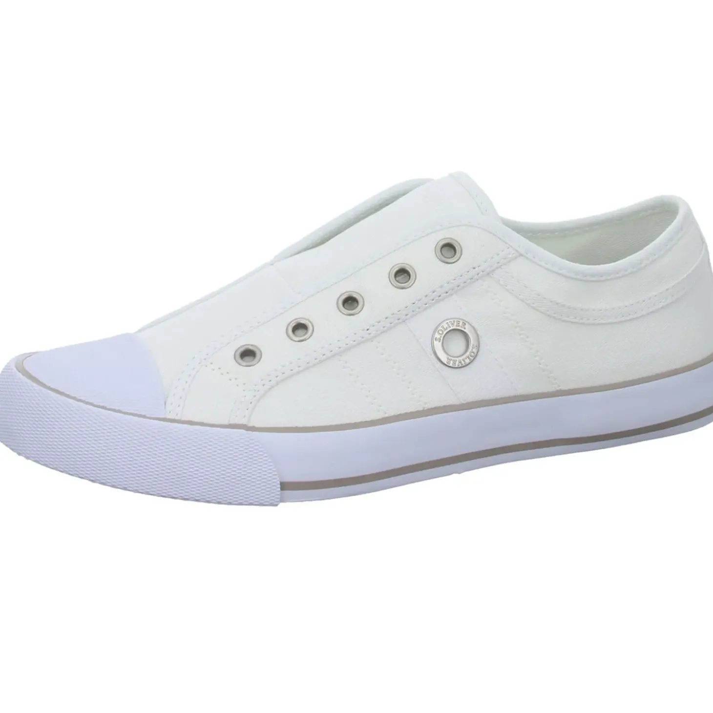 s.Oliver Leinen Slipper/Kletthalbschuh