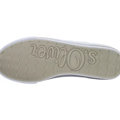 s.Oliver Leinen Slipper/Kletthalbschuh