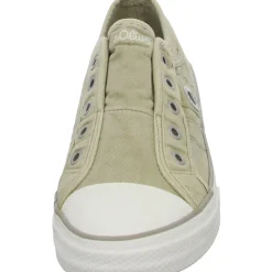 s.Oliver Leinen Slipper/Kletthalbschuh