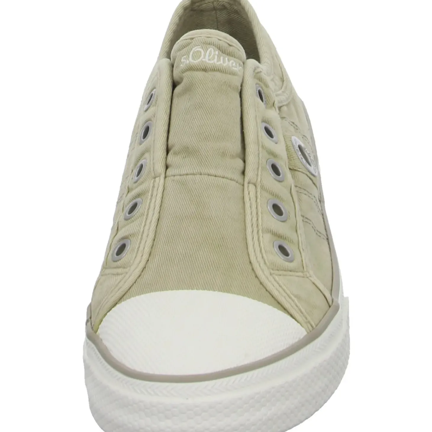 s.Oliver Leinen Slipper/Kletthalbschuh