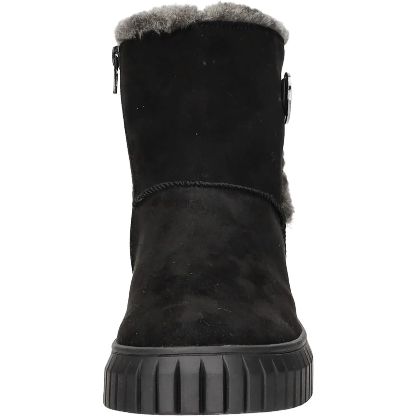 s.Oliver Schlupf-/Reißverschlußstiefelette Warmfutter bis 35mm Absatz (casual)