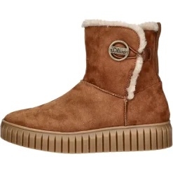 s.Oliver Schlupf-/Reißverschlußstiefelette Warmfutter bis 35mm Absatz (casual)