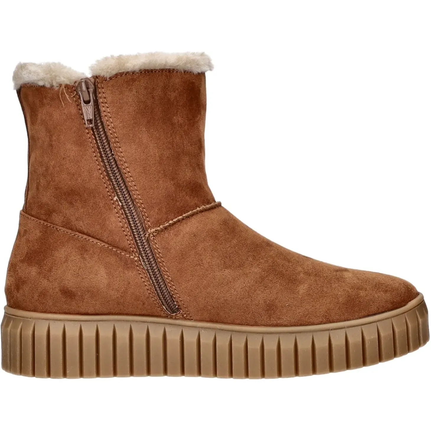 s.Oliver Schlupf-/Reißverschlußstiefelette Warmfutter bis 35mm Absatz (casual)