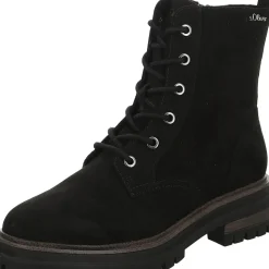 s.Oliver Schnürstiefelette Kaltfutter bis 35mm Absatz (casual)