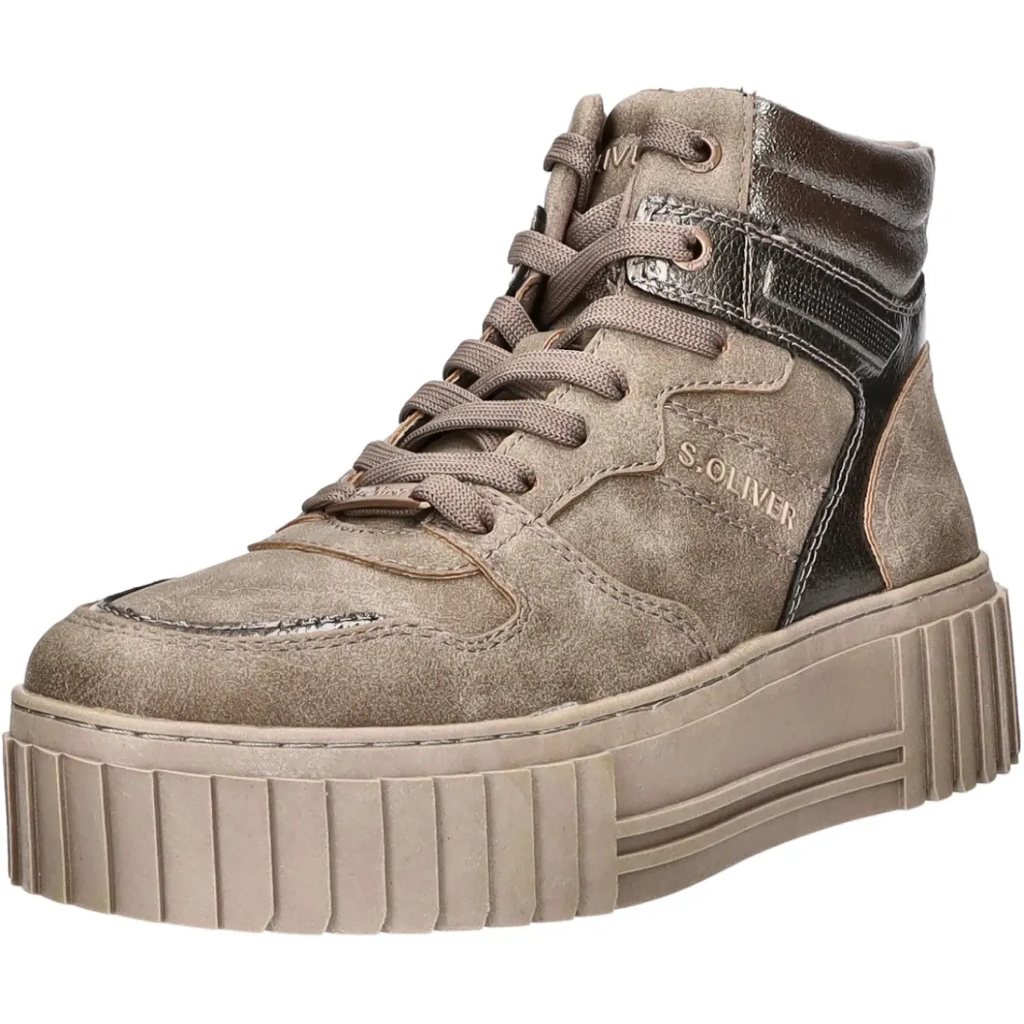 s.Oliver Schnürstiefelette Kaltfutter bis 35mm Absatz (casual)