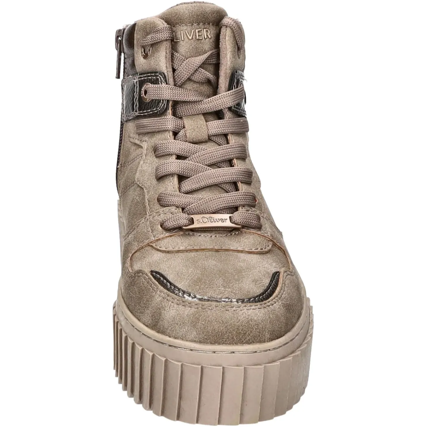 s.Oliver Schnürstiefelette Kaltfutter bis 35mm Absatz (casual)