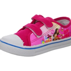 Soy Luna Leinen Slipper/Kletthalbschuh