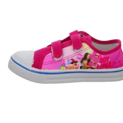 Soy Luna Leinen Slipper/Kletthalbschuh