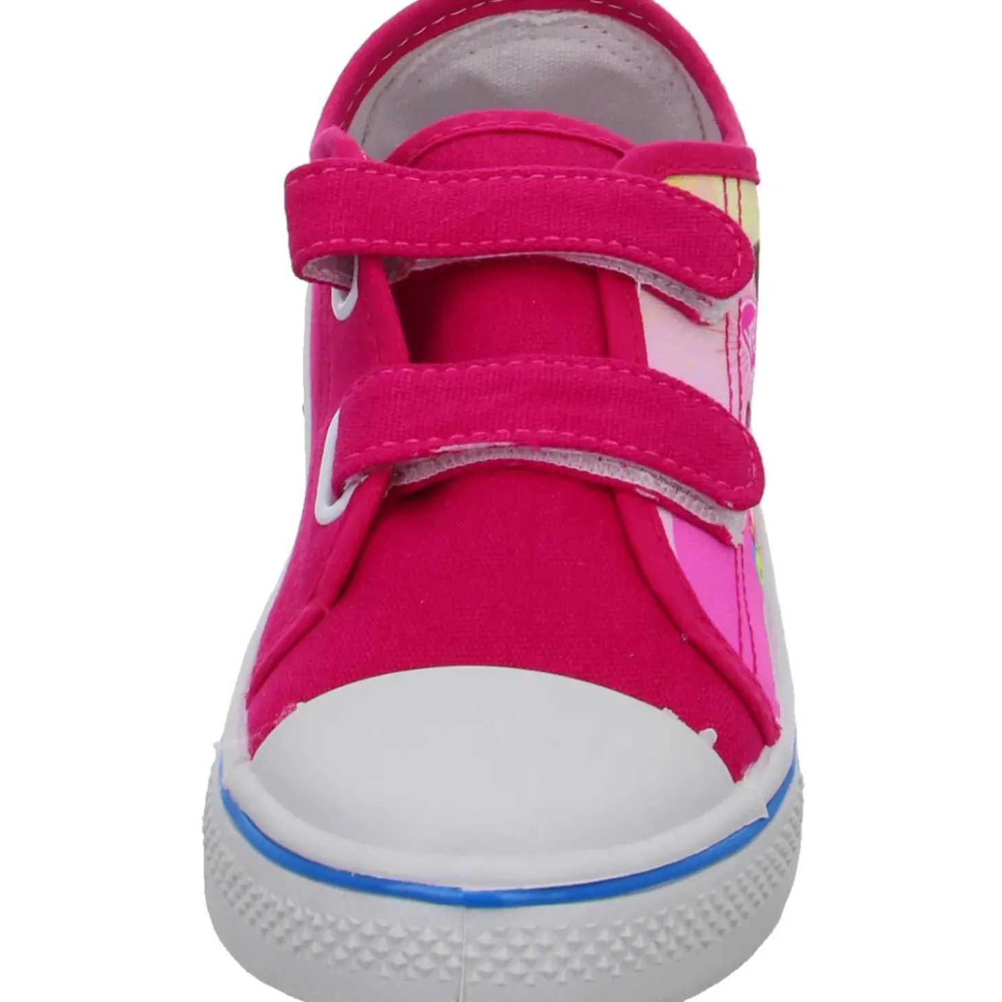 Soy Luna Leinen Slipper/Kletthalbschuh