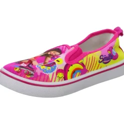 Soy Luna Leinen Slipper/Kletthalbschuh