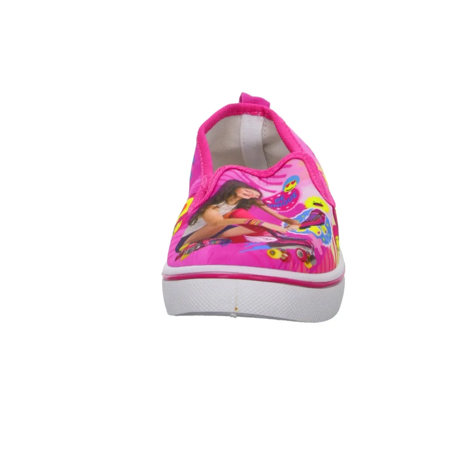 Soy Luna Leinen Slipper/Kletthalbschuh