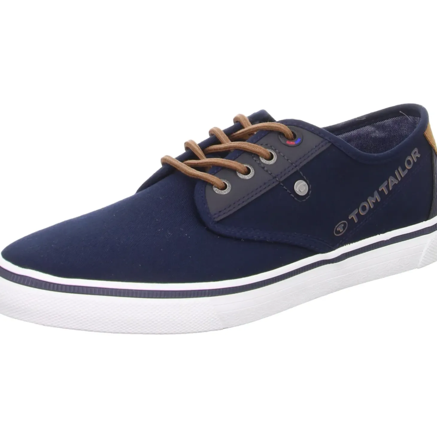 Tom Tailor Leinen Schnürhalbschuh