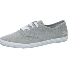 Tom Tailor Leinen Schnürhalbschuh