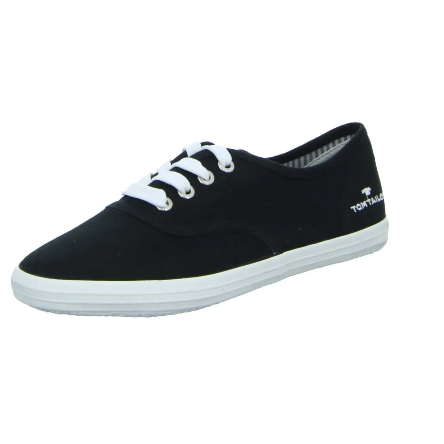 Tom Tailor Leinen Schnürhalbschuh
