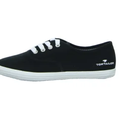 Tom Tailor Leinen Schnürhalbschuh