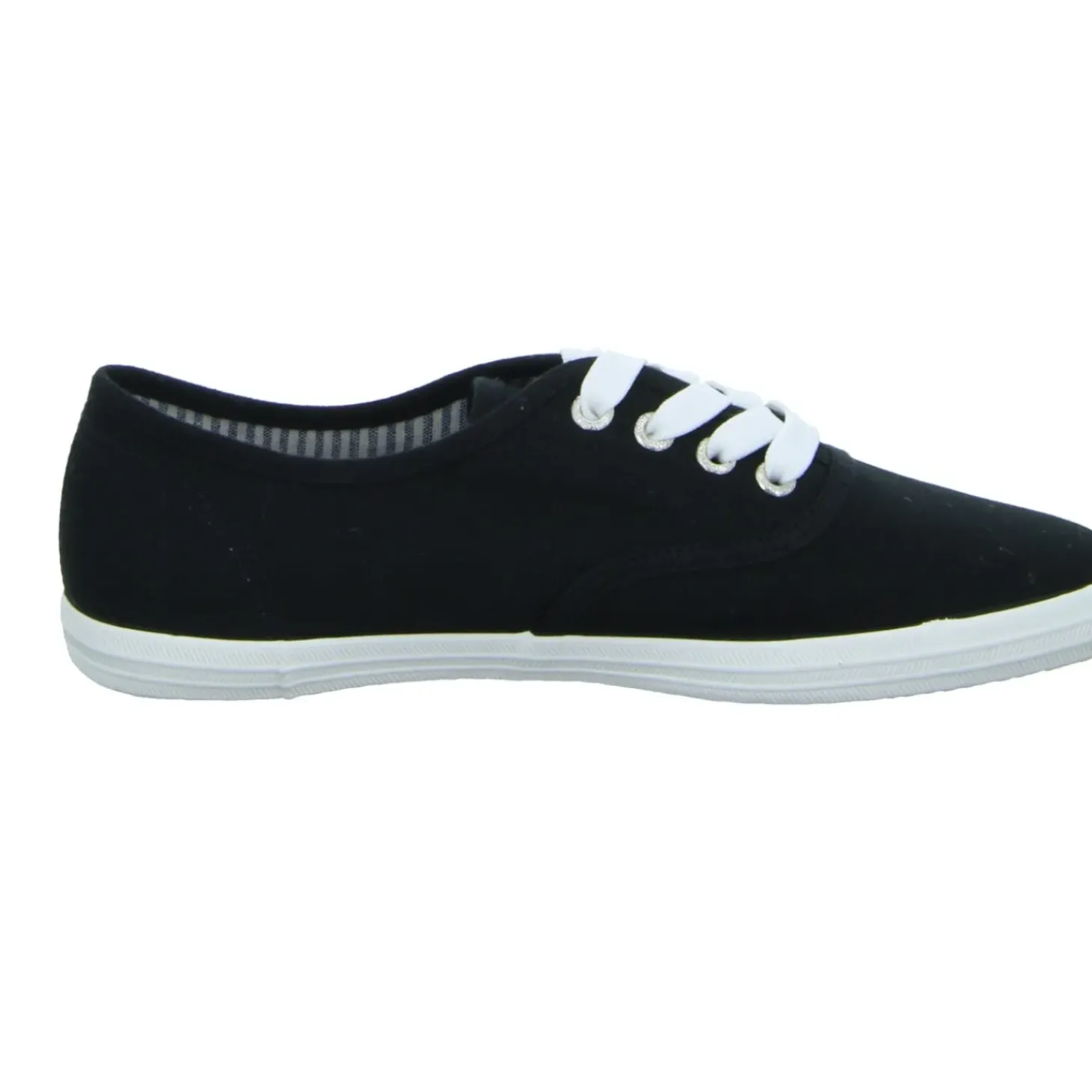 Tom Tailor Leinen Schnürhalbschuh