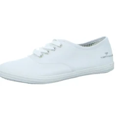 Tom Tailor Leinen Schnürhalbschuh