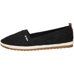 Tom Tailor Leinen Slipper/Kletthalbschuh