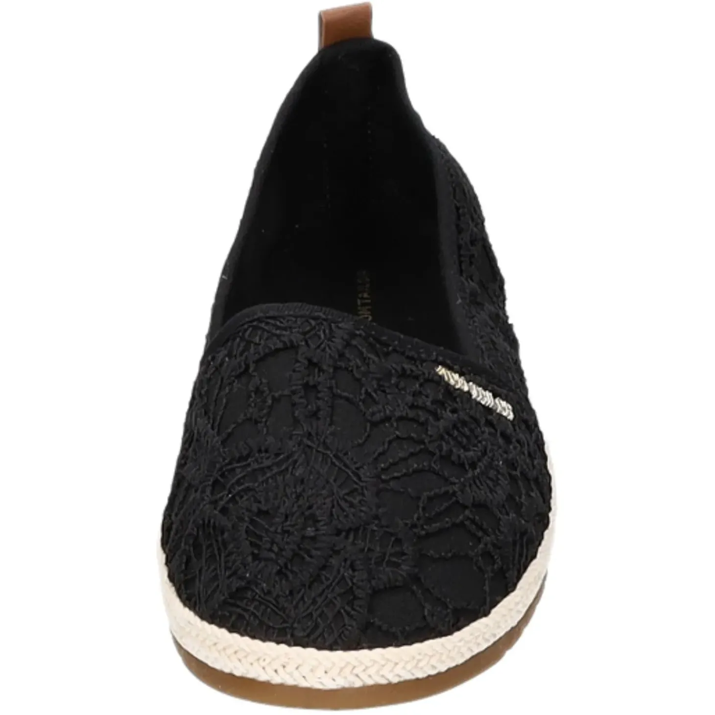 Tom Tailor Leinen Slipper/Kletthalbschuh