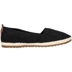 Tom Tailor Leinen Slipper/Kletthalbschuh