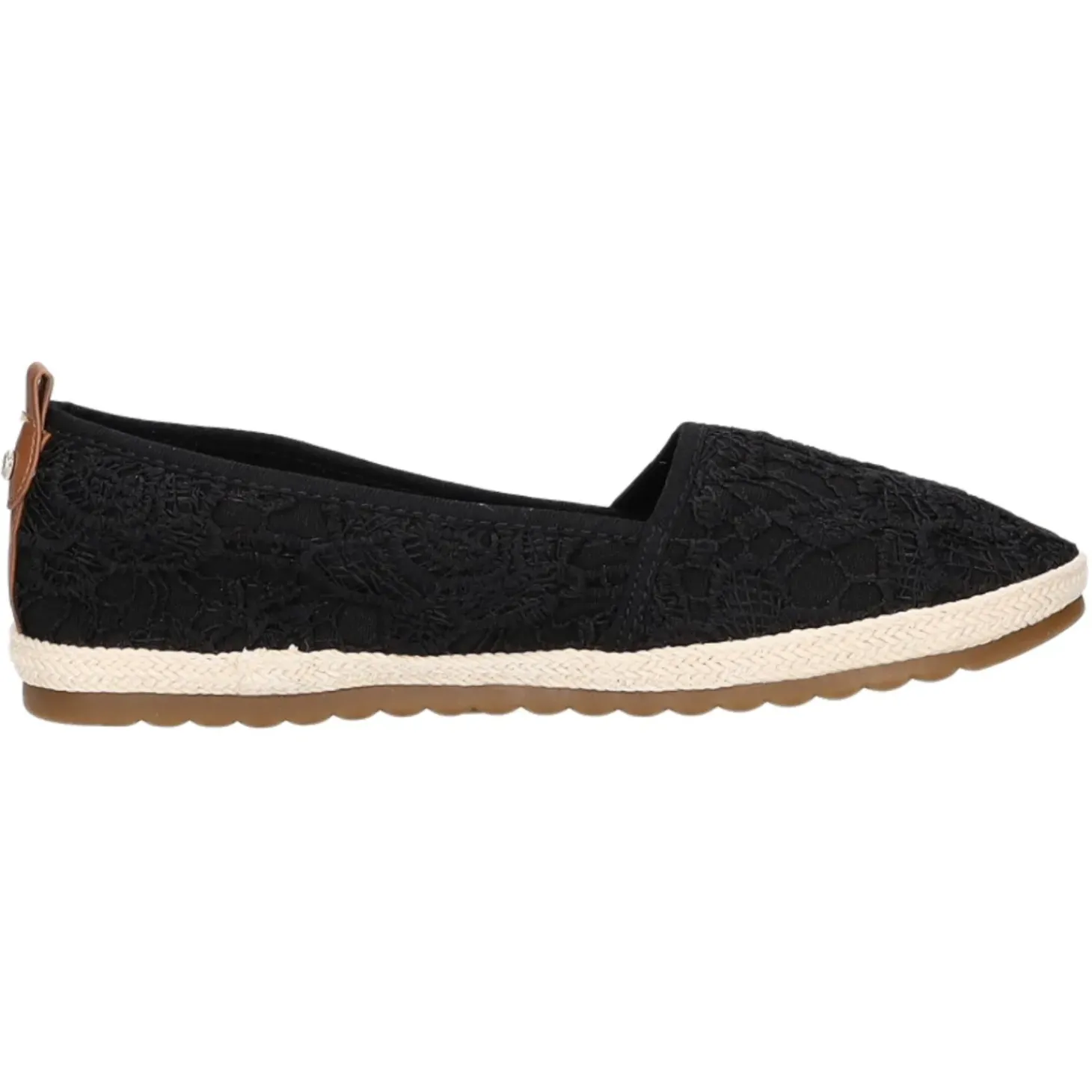 Tom Tailor Leinen Slipper/Kletthalbschuh