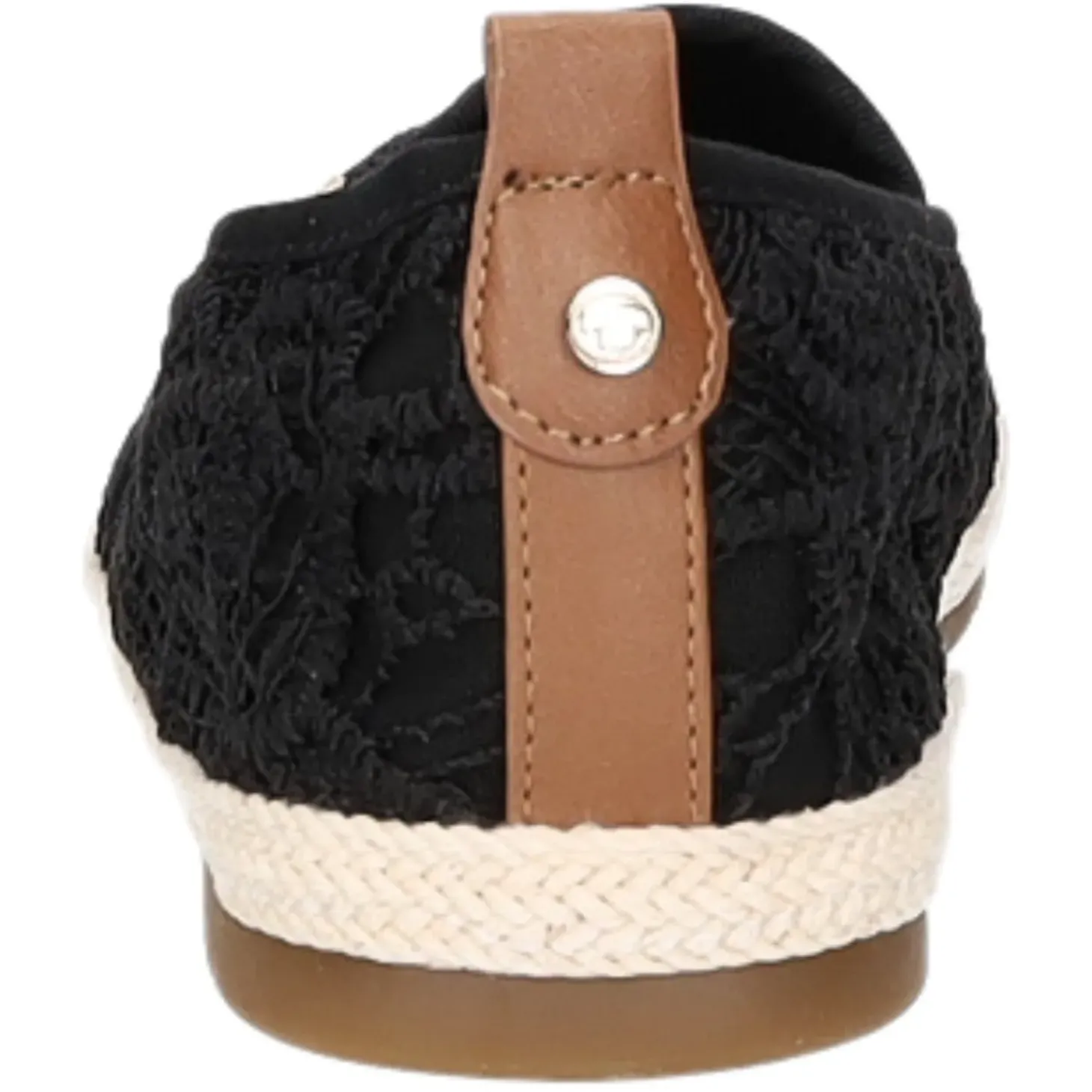 Tom Tailor Leinen Slipper/Kletthalbschuh