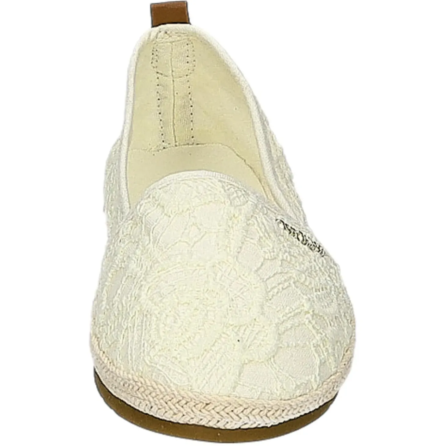 Tom Tailor Leinen Slipper/Kletthalbschuh