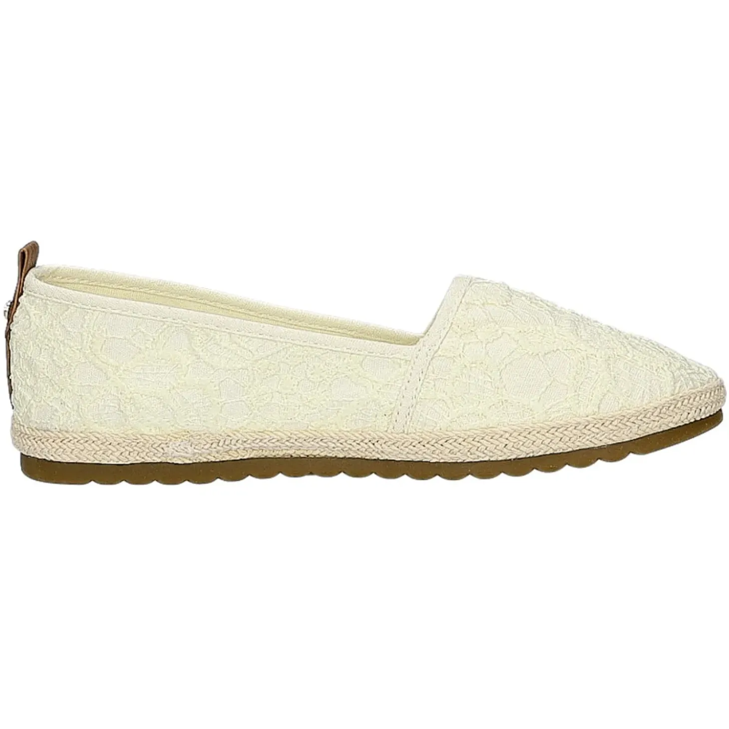 Tom Tailor Leinen Slipper/Kletthalbschuh