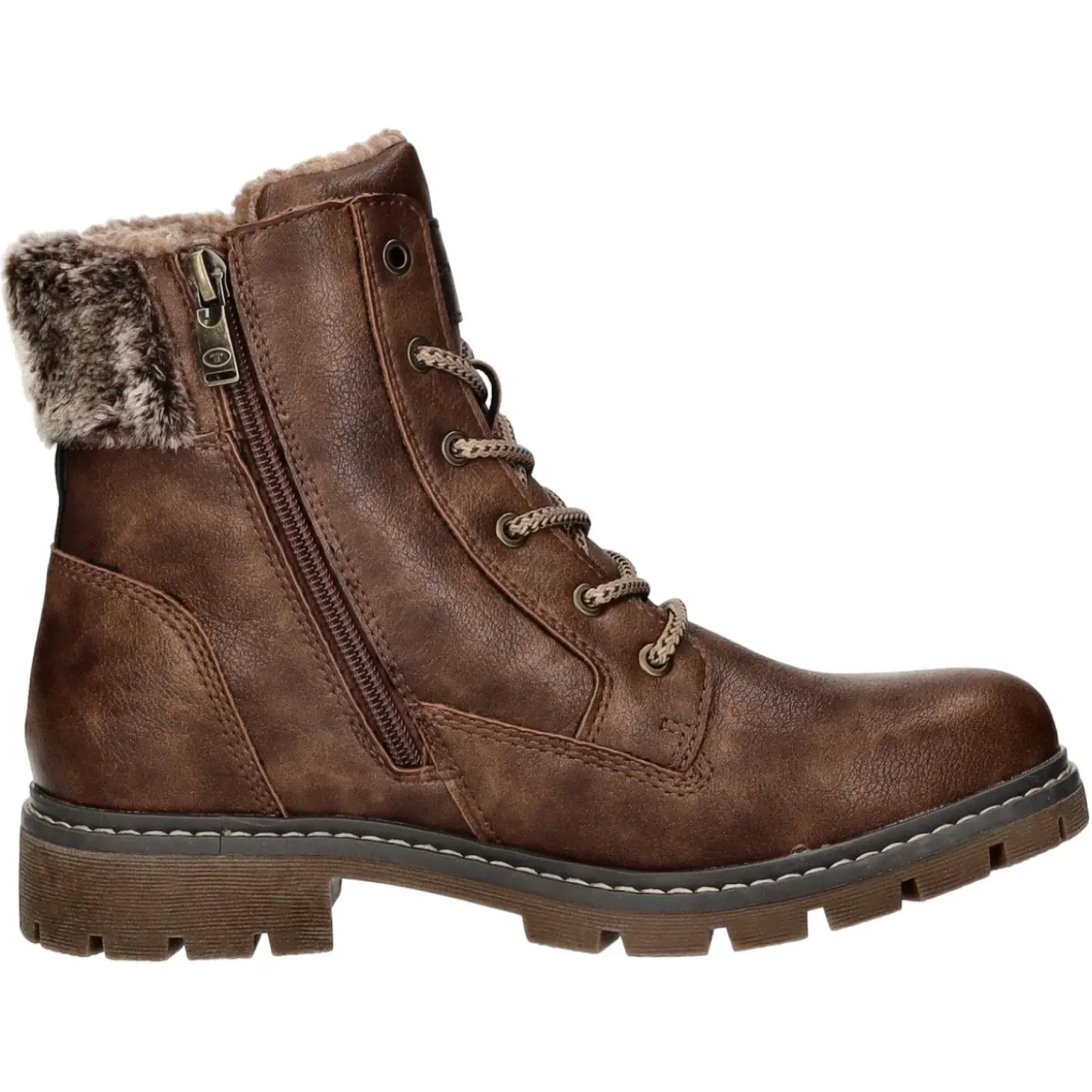 Tom Tailor Schnürstiefelette Warmfutter bis 35mm Absatz (casual)