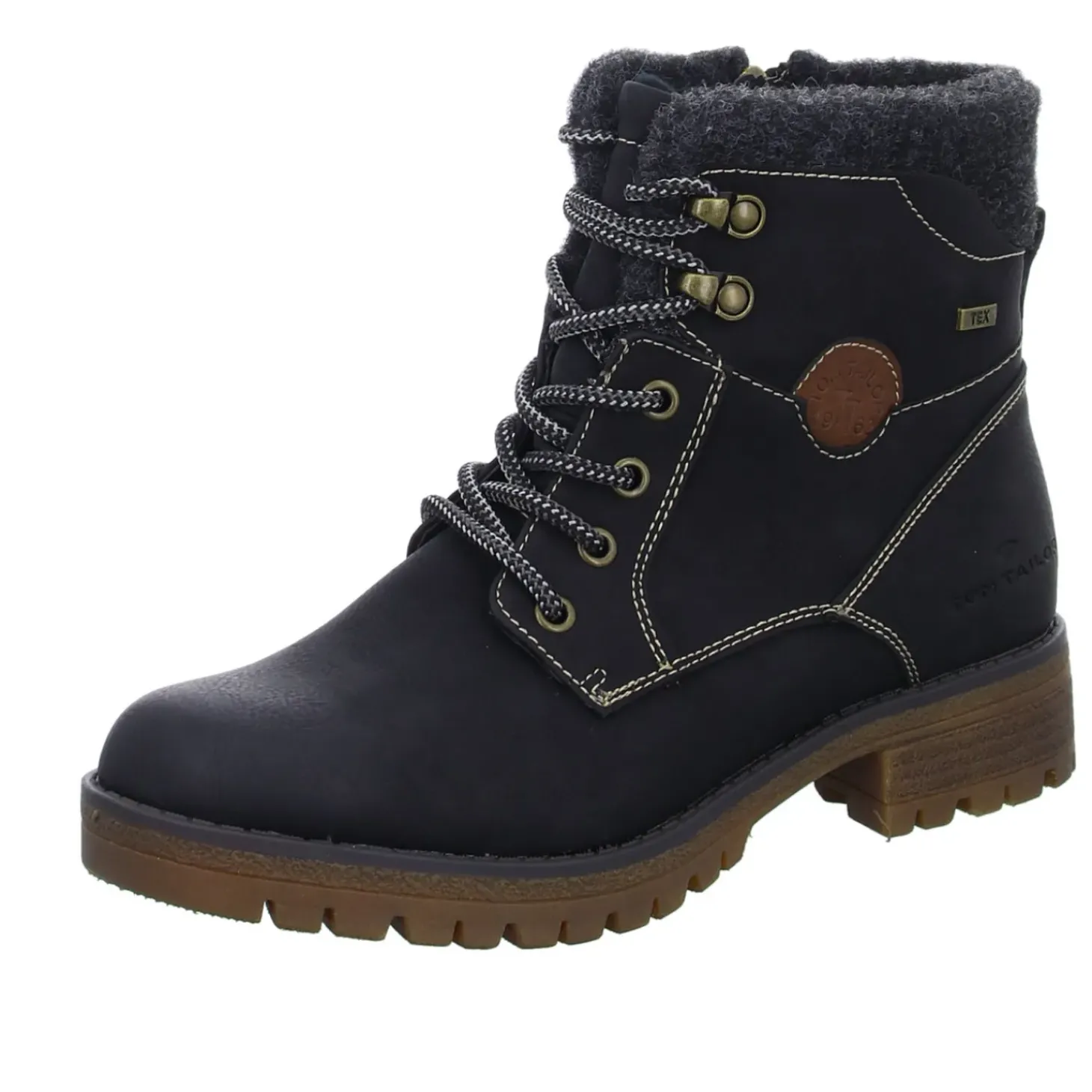 Tom Tailor Schnürstiefelette Warmfutter bis 35mm Absatz (casual)
