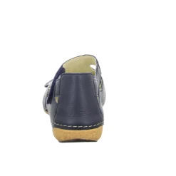 Waldläufer Sandalette mit Mehrweite bis 30mm Sohlenhöhe Heliett