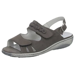 Waldläufer Sandalette mit Mehrweite bis 30mm Sohlenhöhe Garda