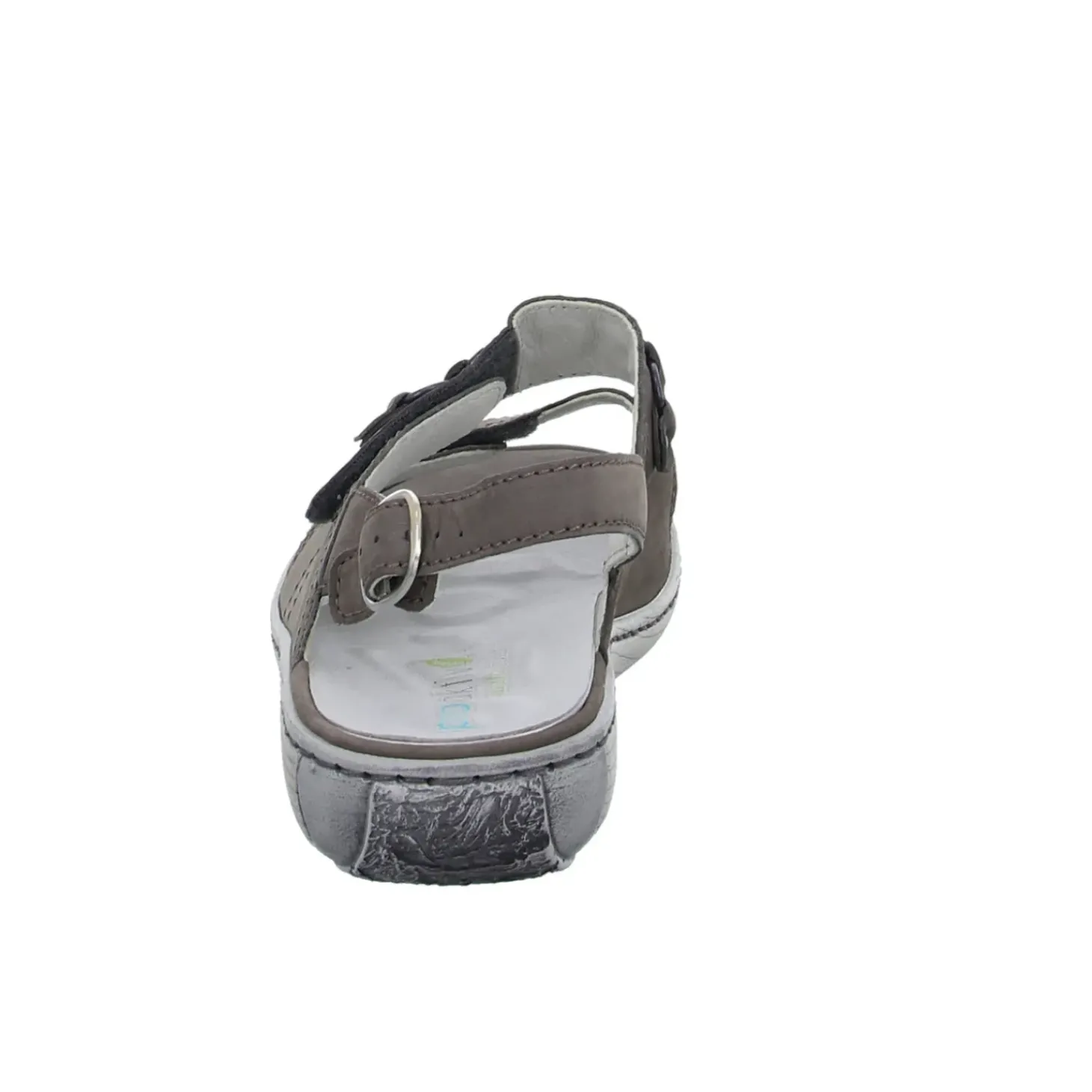 Waldläufer Sandalette mit Mehrweite bis 30mm Sohlenhöhe Garda