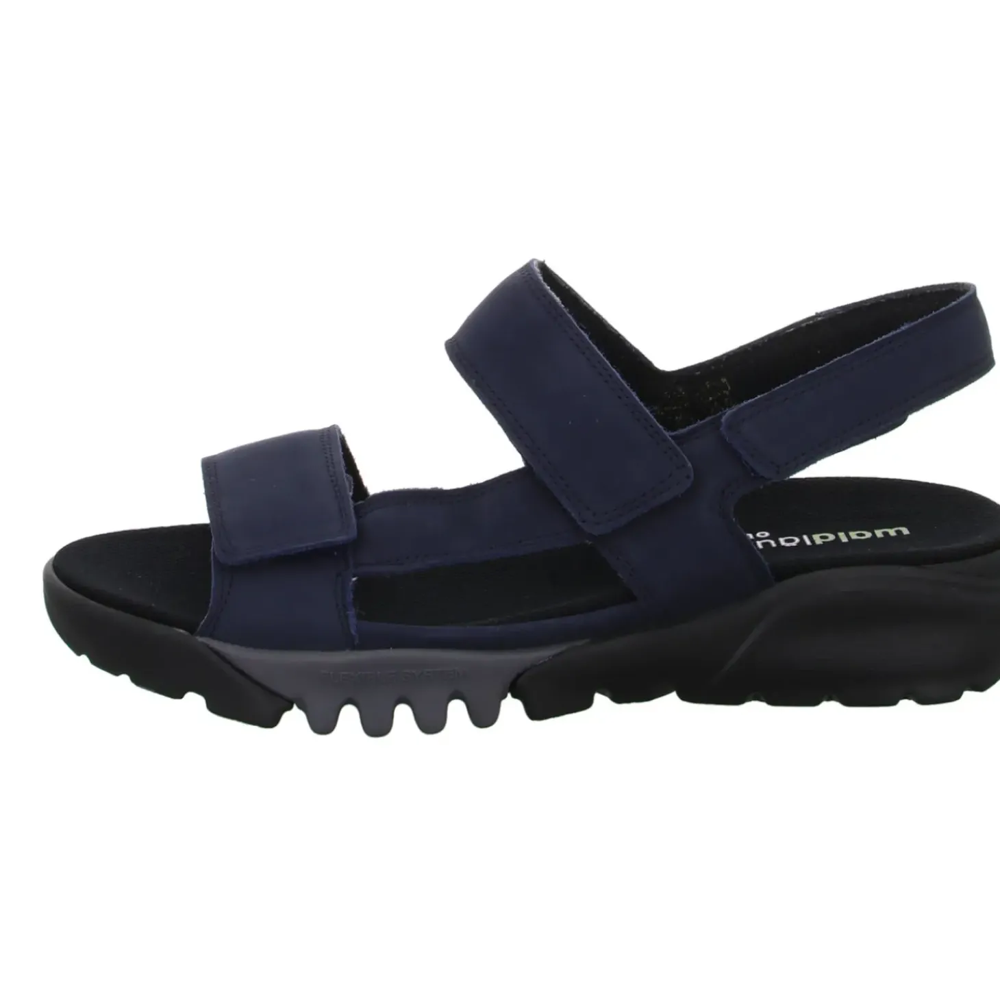 Waldläufer Sandalette mit Mehrweite bis 30mm Sohlenhöhe H-Kalmit-DA