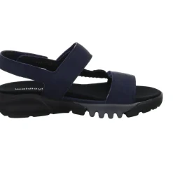 Waldläufer Sandalette mit Mehrweite bis 30mm Sohlenhöhe H-Kalmit-DA
