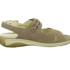 Waldläufer Sandalette mit Mehrweite bis 30mm Sohlenhöhe Garda