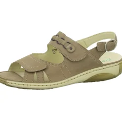 Waldläufer Sandalette mit Mehrweite bis 30mm Sohlenhöhe Garda