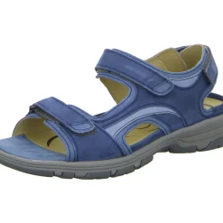 Waldläufer Sandalette mit Mehrweite bis 30mm Sohlenhöhe Herki