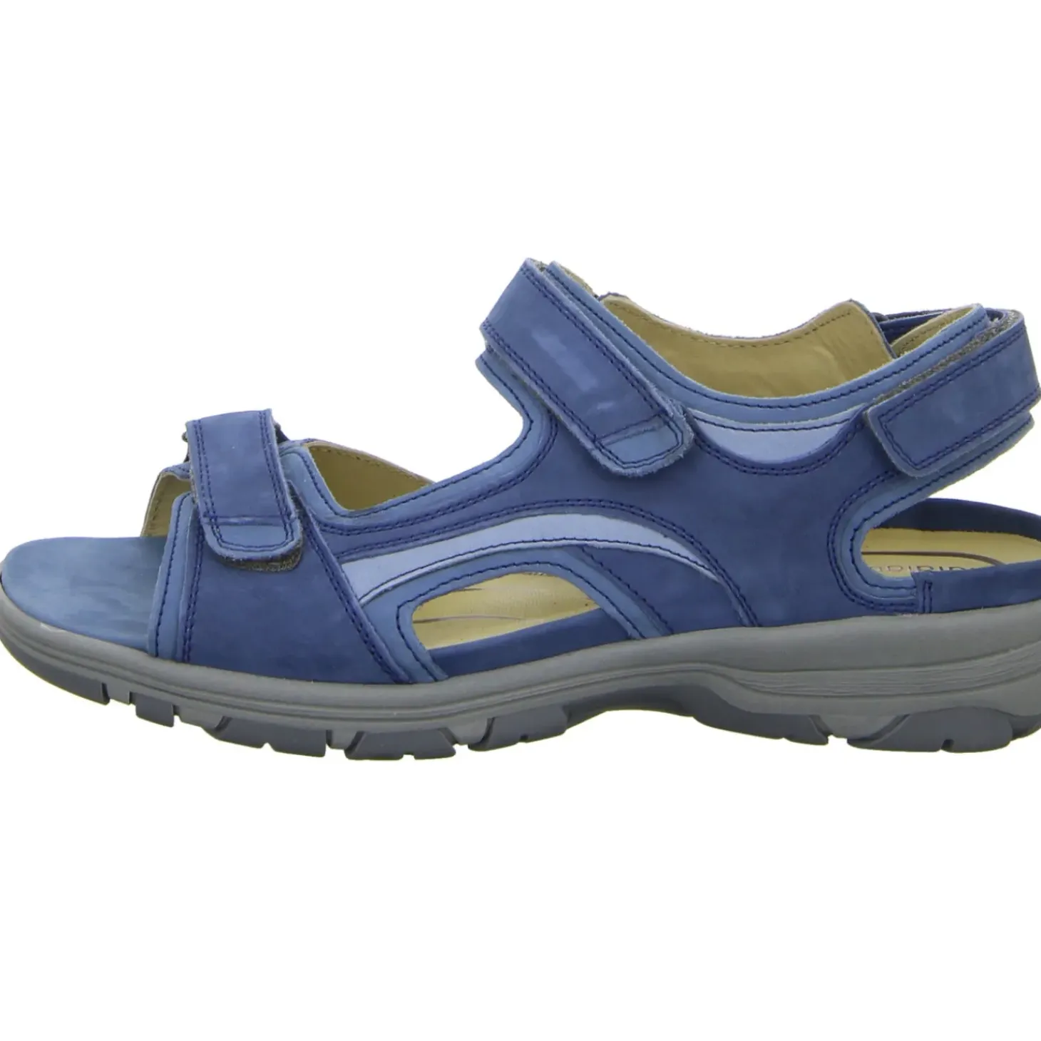 Waldläufer Sandalette mit Mehrweite bis 30mm Sohlenhöhe Herki