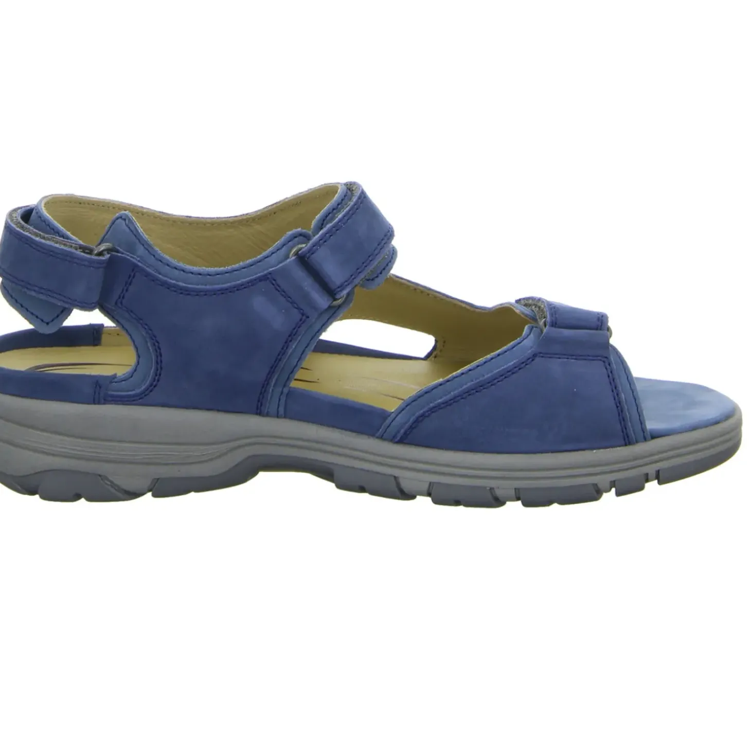 Waldläufer Sandalette mit Mehrweite bis 30mm Sohlenhöhe Herki