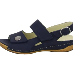 Waldläufer Sandalette mit Mehrweite bis 30mm Sohlenhöhe Heliett
