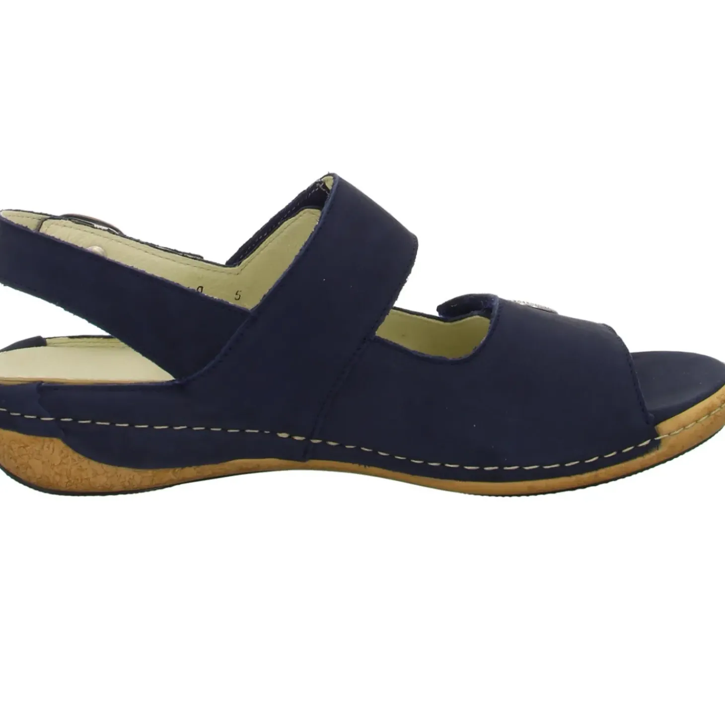 Waldläufer Sandalette mit Mehrweite bis 30mm Sohlenhöhe Heliett